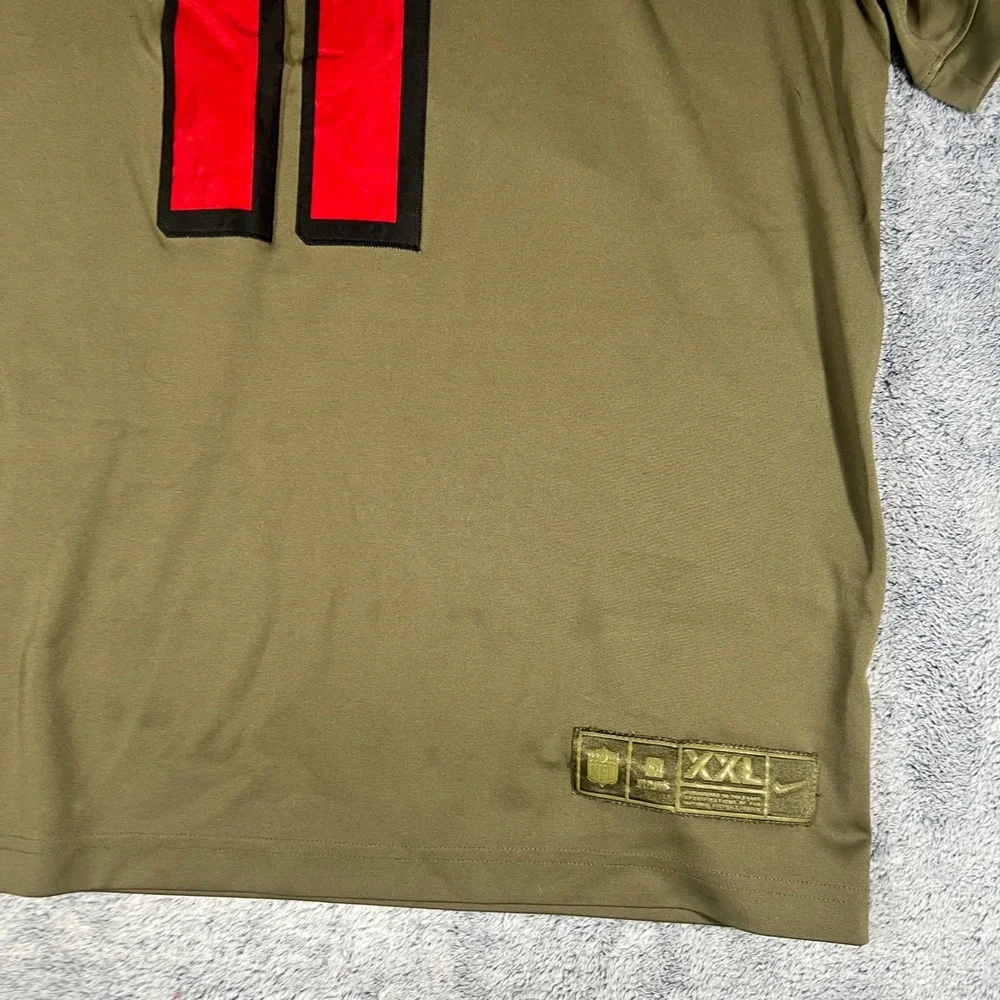 Nike Atlanta Falcons Julio Jones Salute To‎ Service Jersey Olive Green XXL